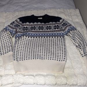 Preppy Fair Isle sweater